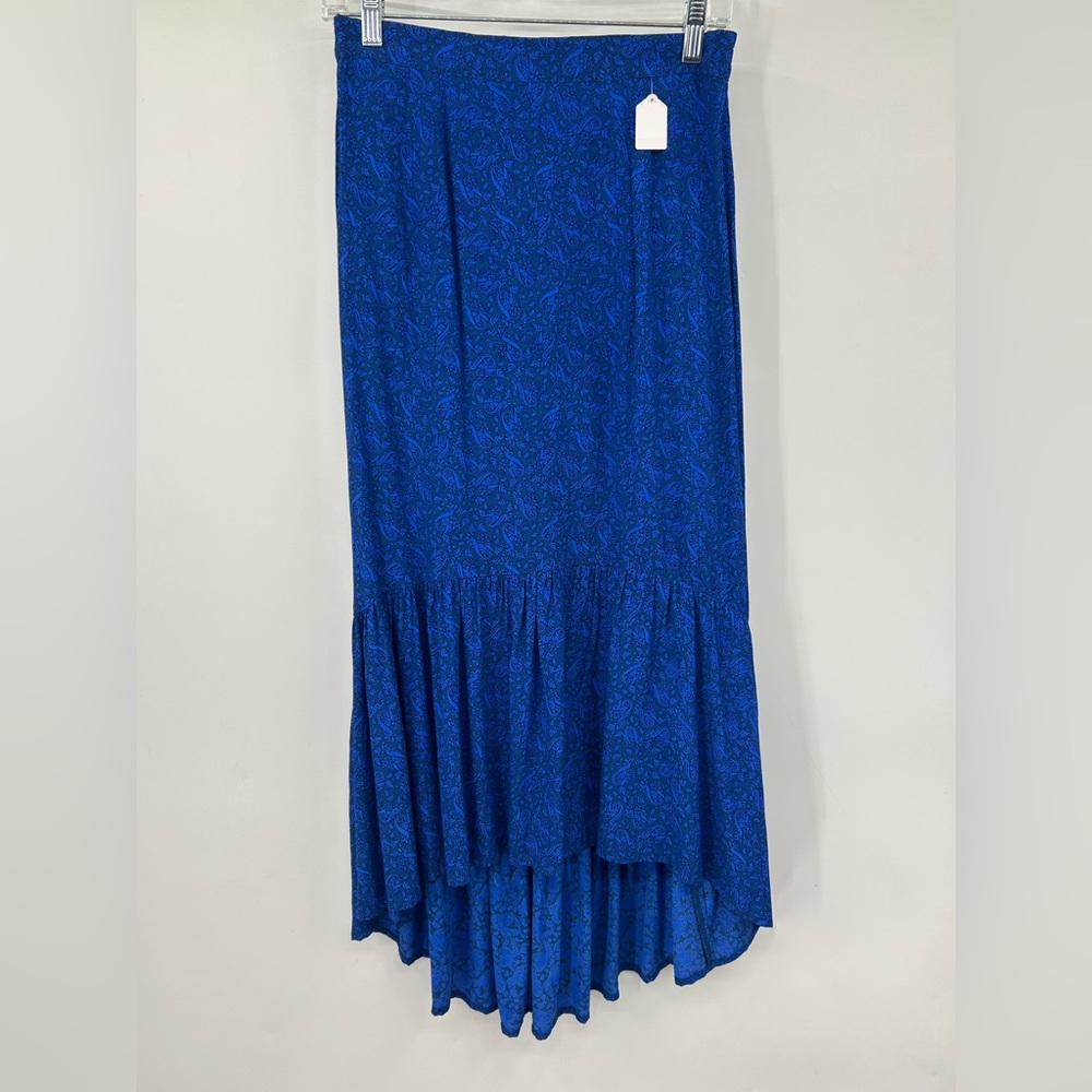 Rue Stiic Women’s Skirt Blue Hi Low Size Small